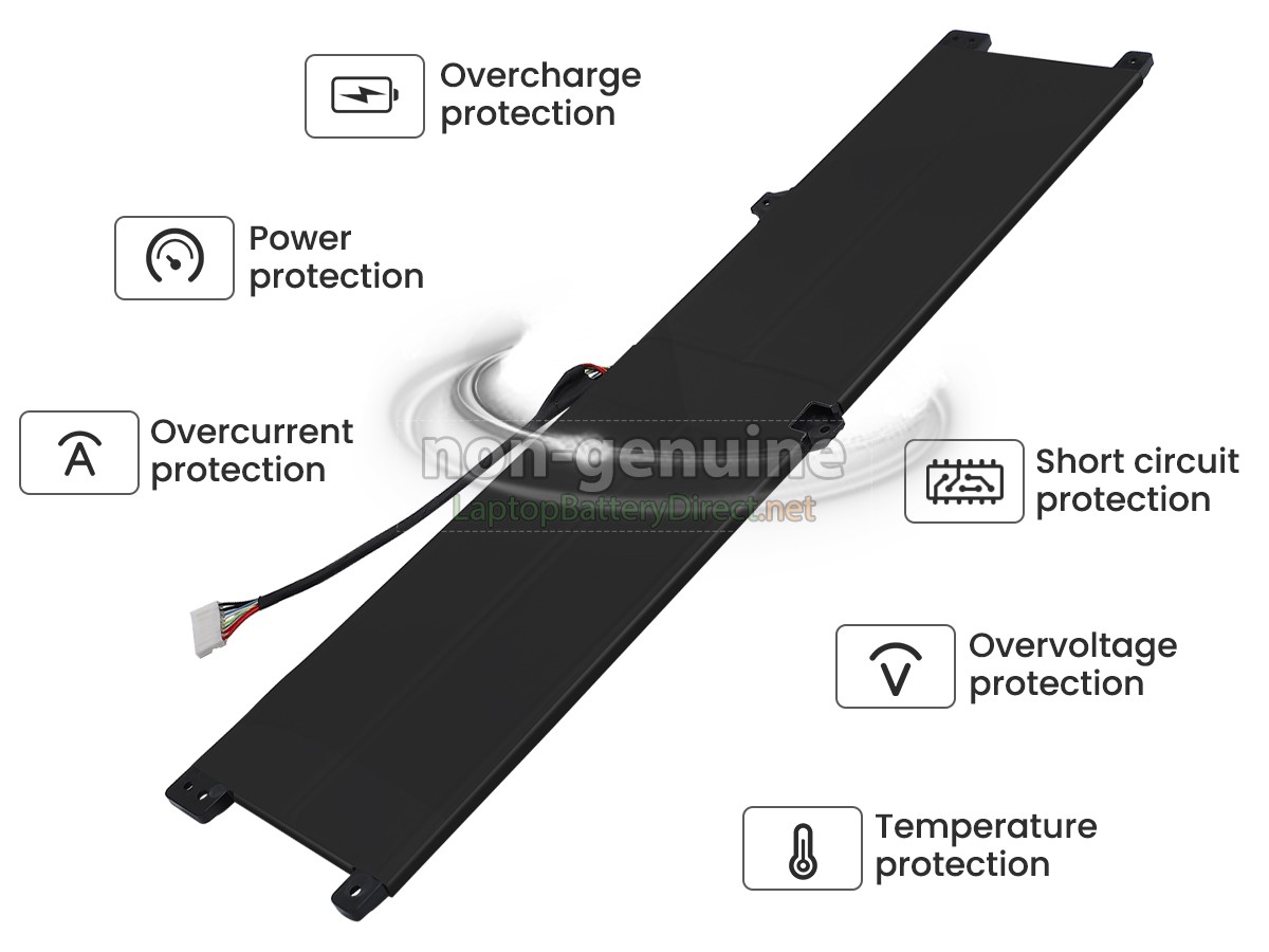 replacement MSI BTY-M5A battery