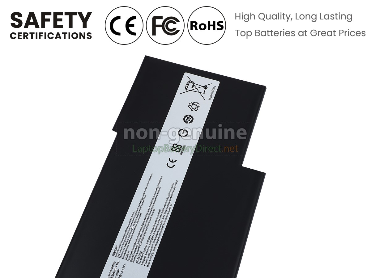 replacement MSI BTY-M6J battery