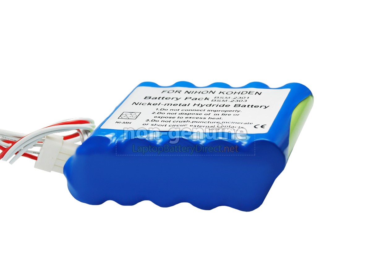 replacement Nihon Kohden BSM-2301 battery