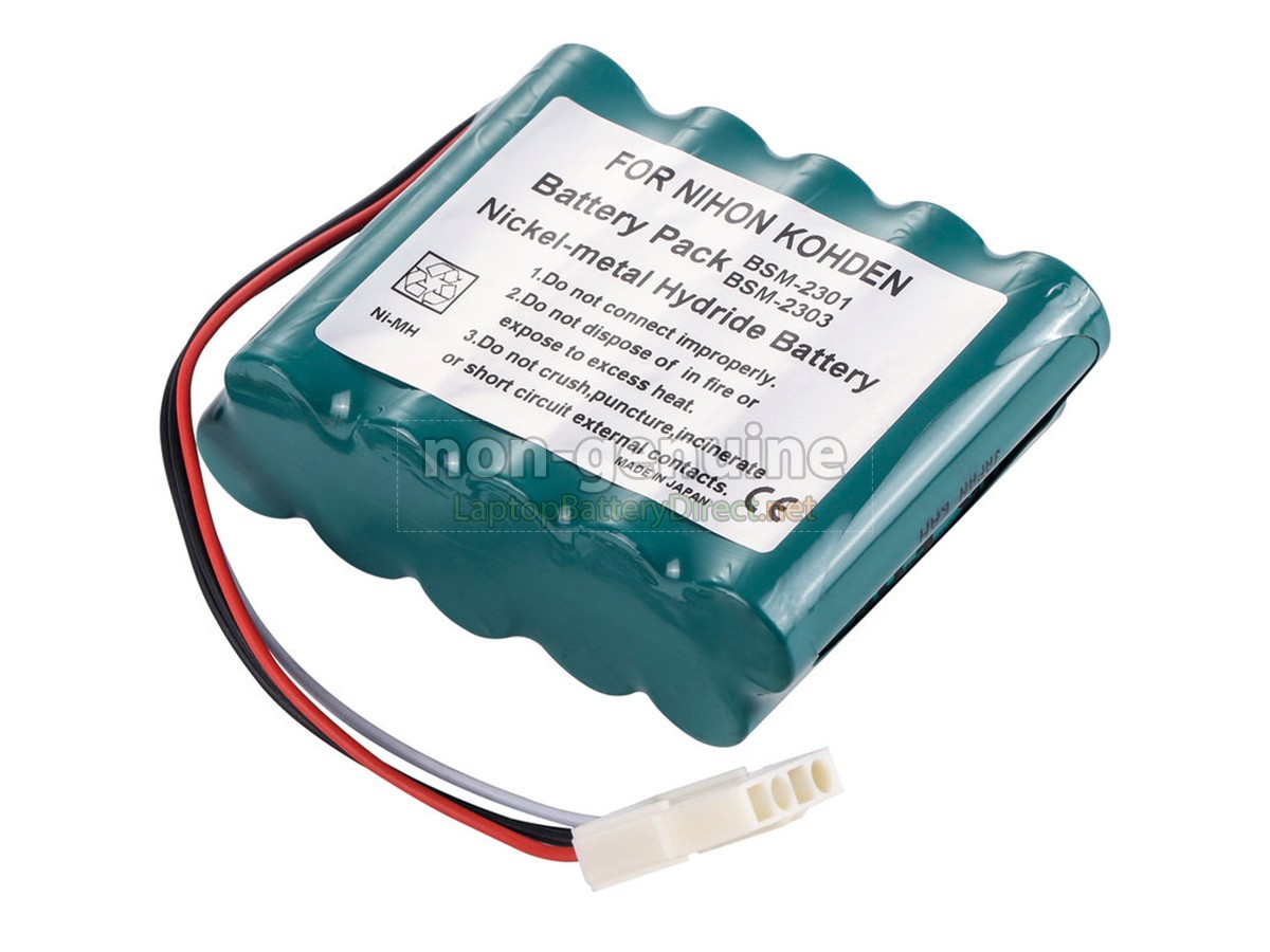 replacement Nihon Kohden BSM-2301 battery