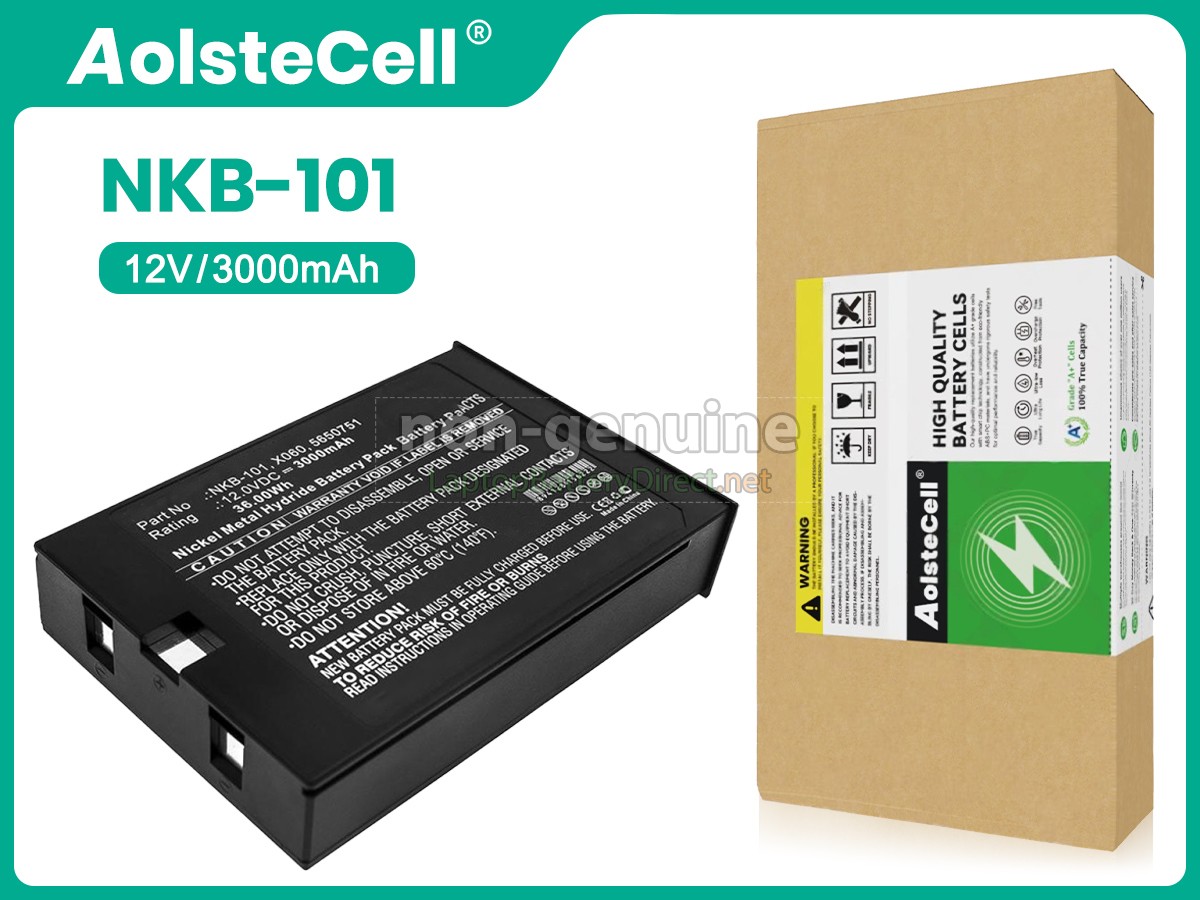 replacement Nihon Kohden TEC 825 battery