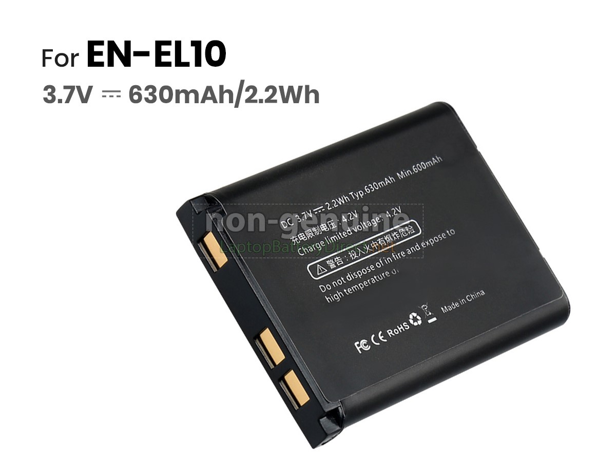 replacement Nikon EN-EL10 battery