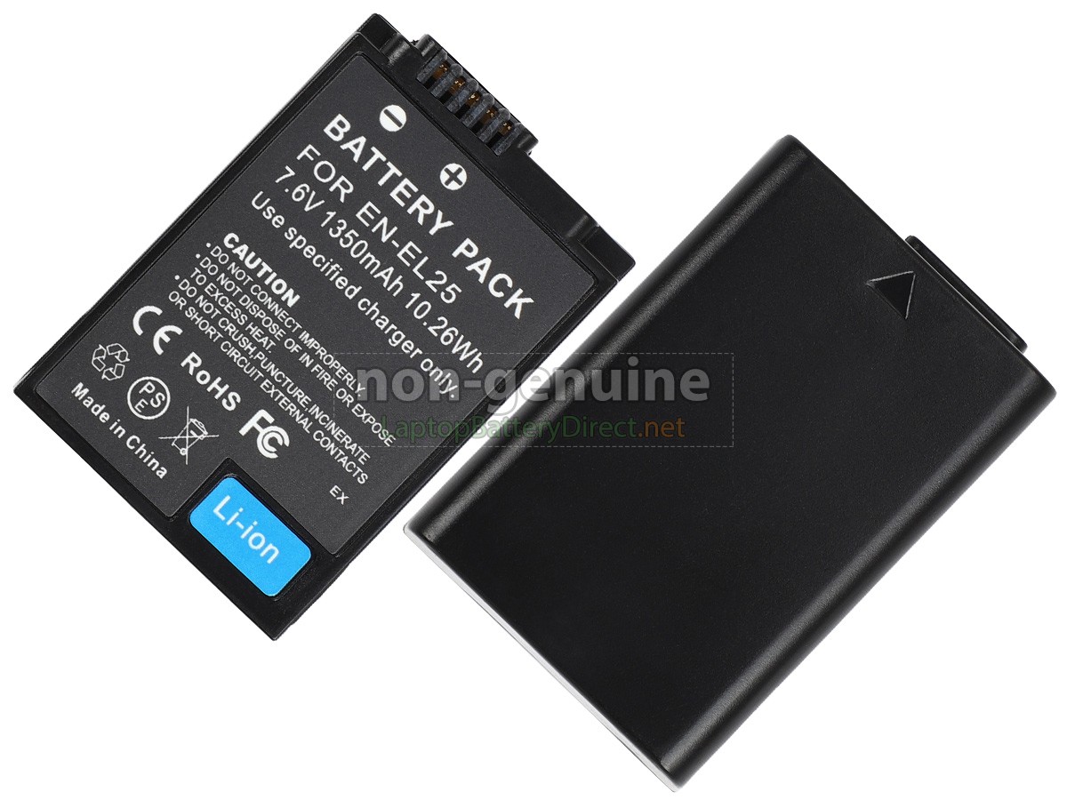 replacement Nikon Z50 battery