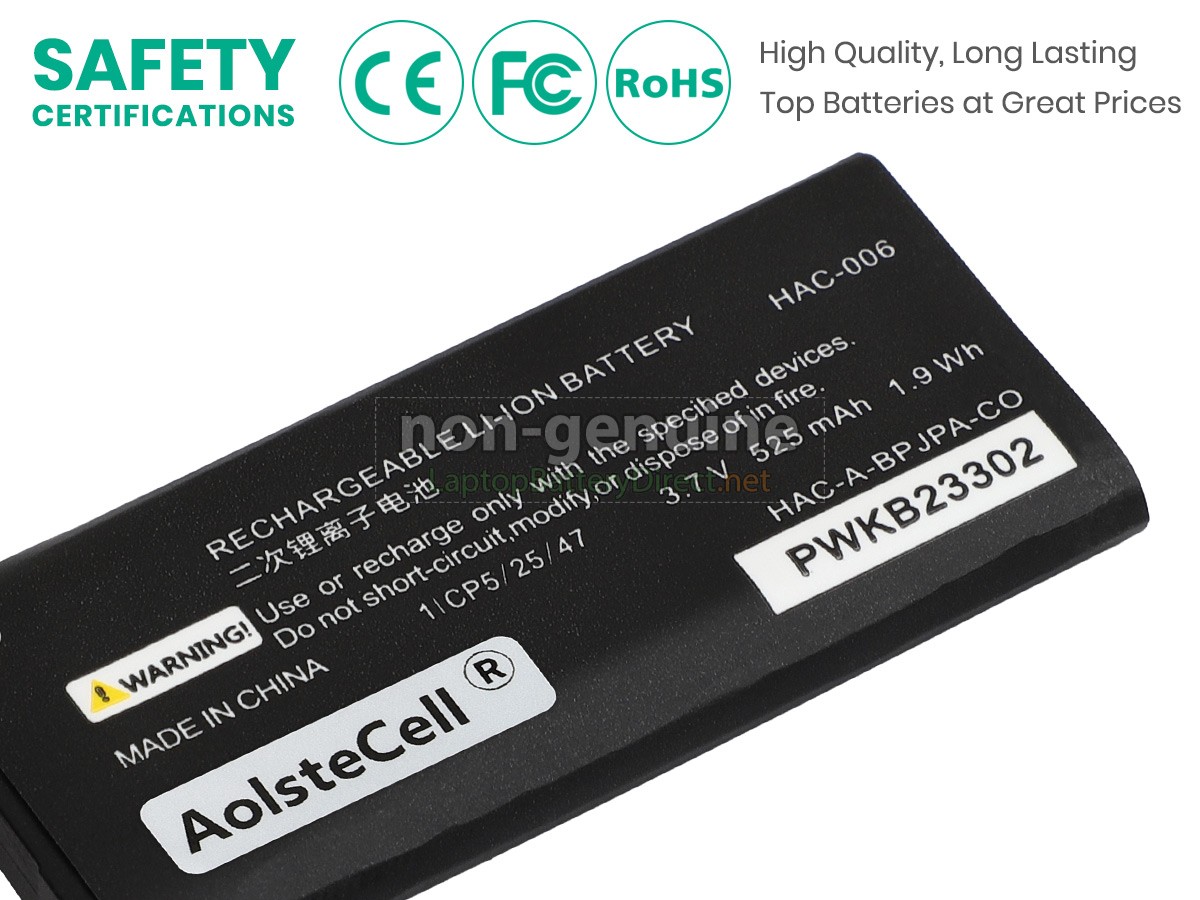 replacement Nintendo CO-006 battery