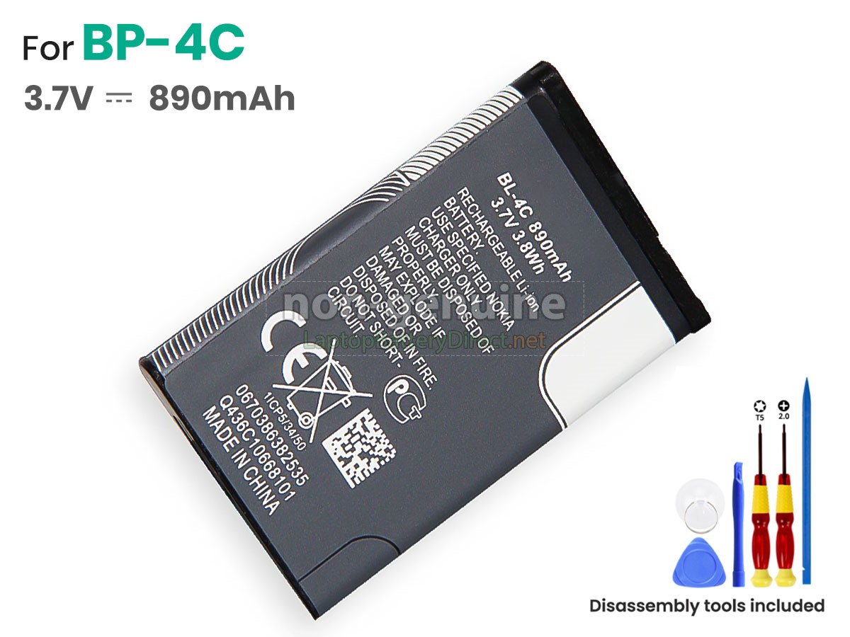 replacement Nokia 8208S battery