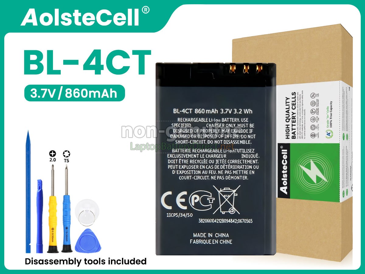 replacement Nokia 2720 FOLD battery