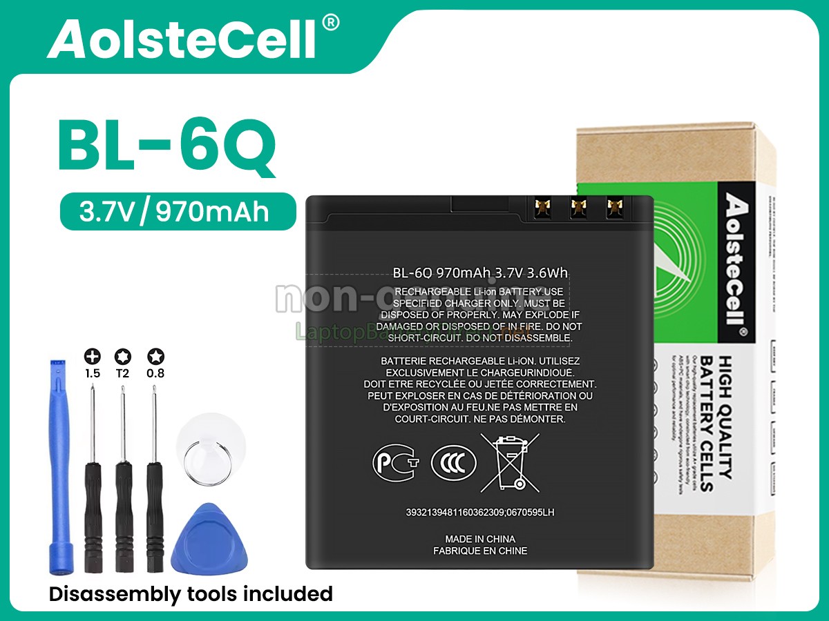 replacement Nokia 6700 battery