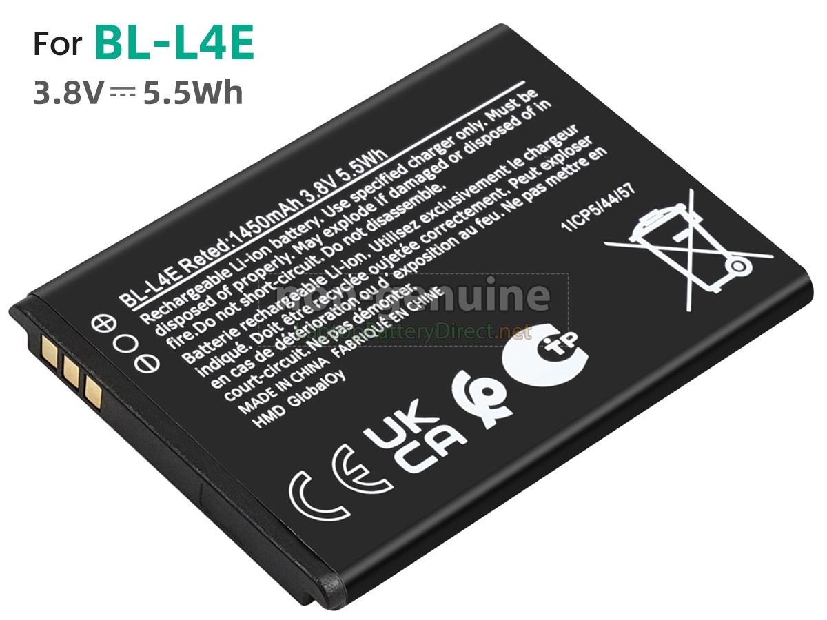 replacement Nokia 2760 battery