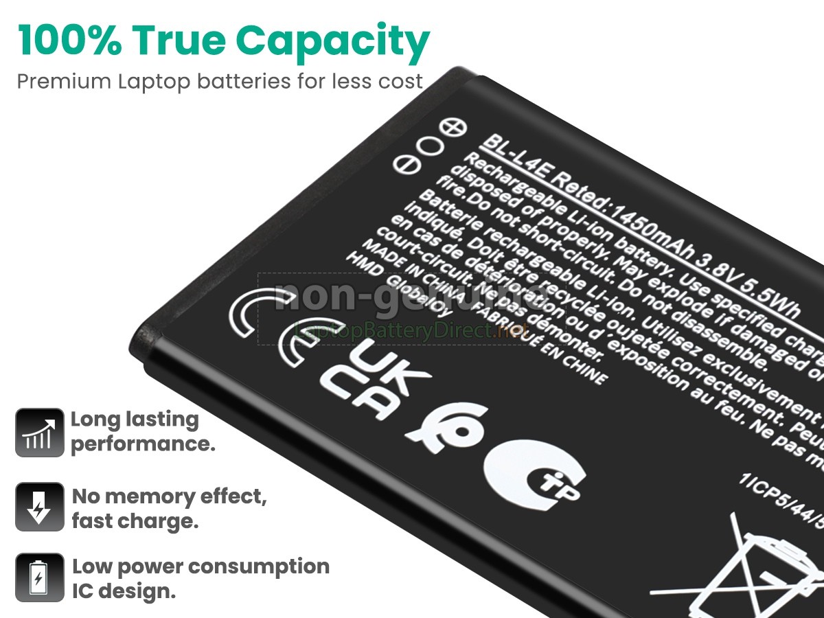 replacement Nokia 2760 battery