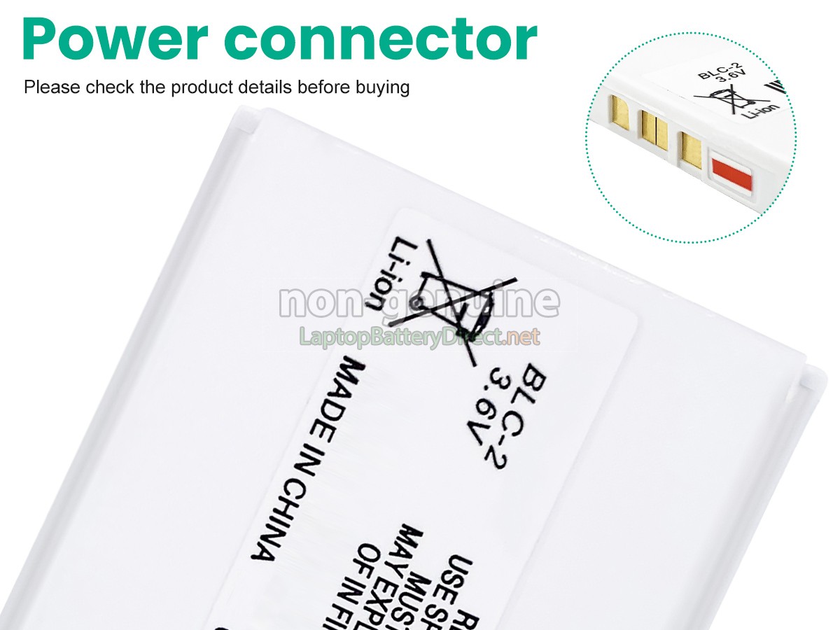 replacement Nokia 6650 battery