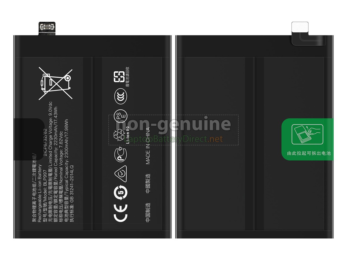 replacement Oppo BLP997 battery