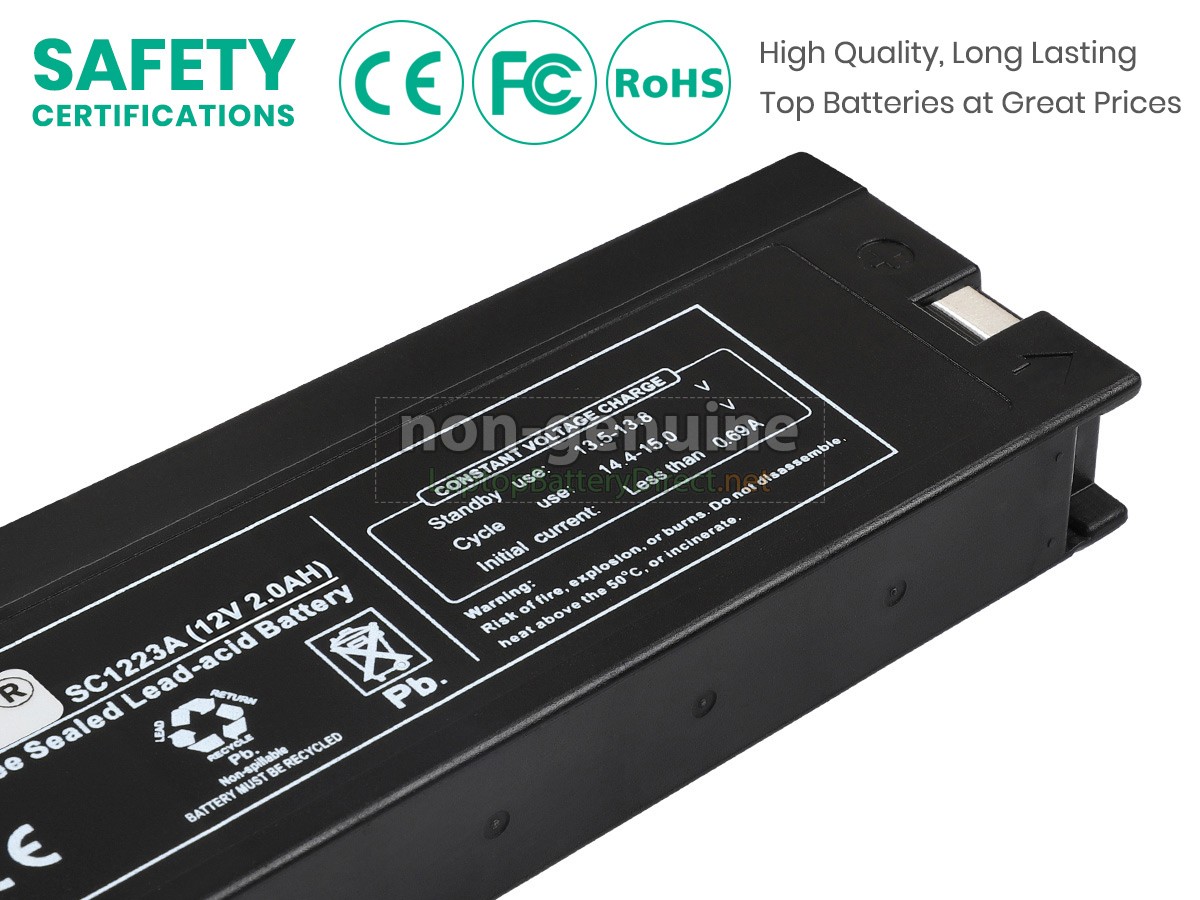 replacement Panasonic LC-TA122PU battery