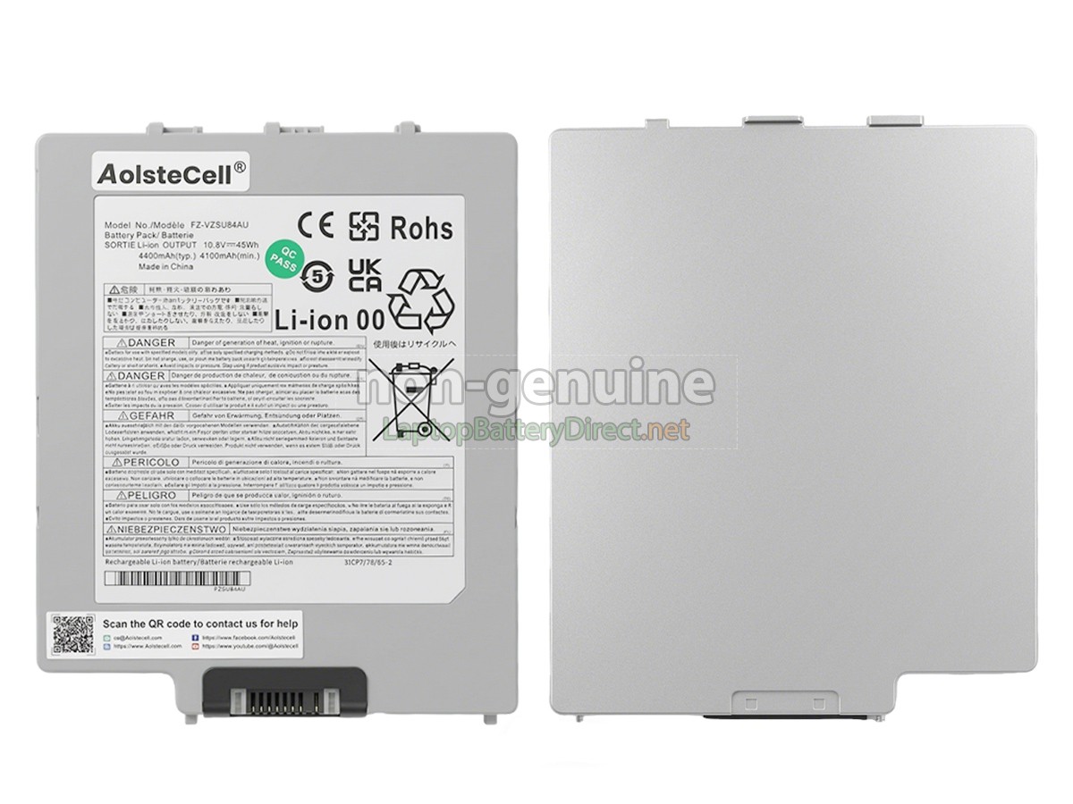 replacement Panasonic FZ-VZSU84A2U battery