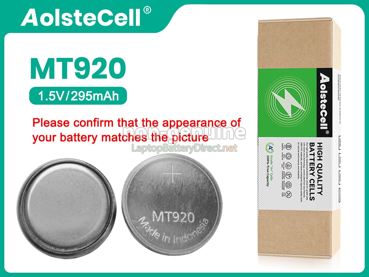 replacement Panasonic MT920 battery