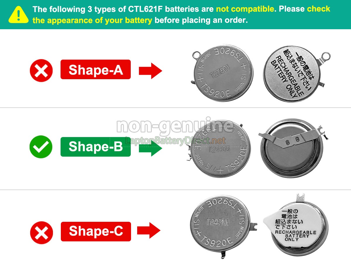 replacement Panasonic TS920E battery