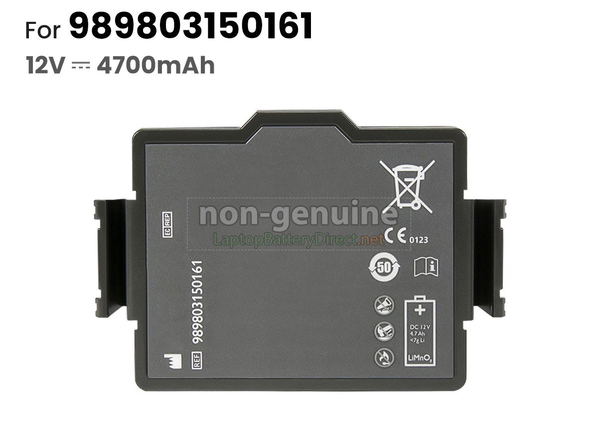 replacement Philips 989803150161 battery