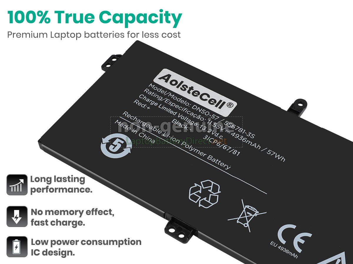 replacement Positivo 556781-3S battery