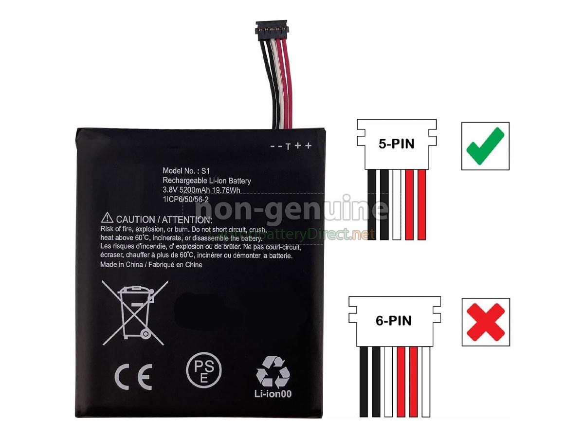 replacement Ring VIDEO DOORBELL 2 GENERATION battery
