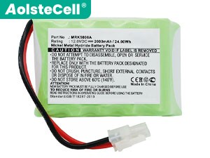 Replacement Battery for Robomow Mrk5006A laptop