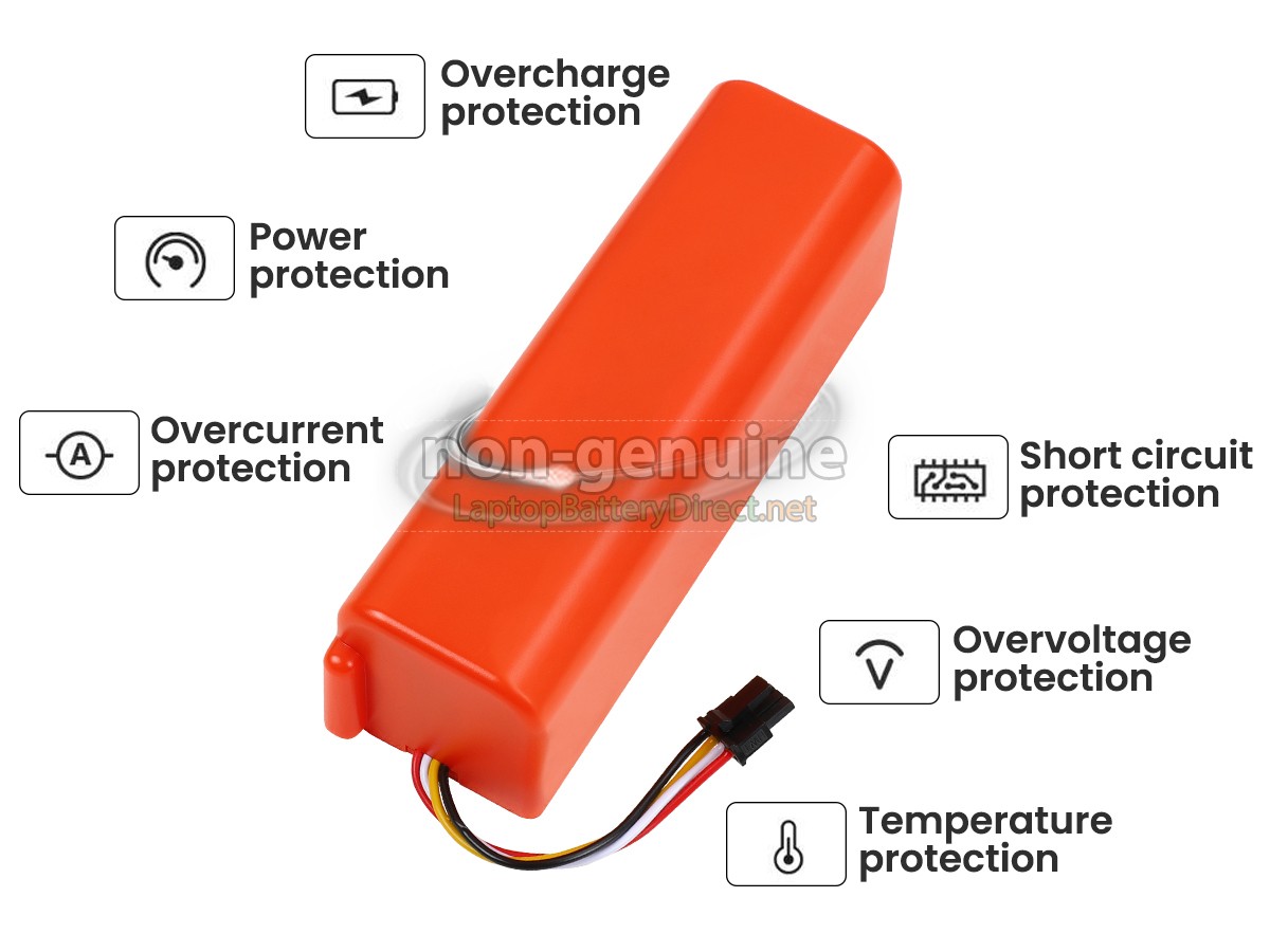 replacement Roborock BRR-2P4S-5200D battery