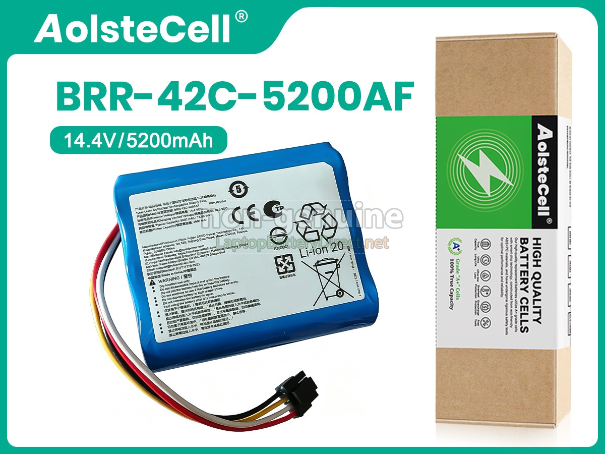 replacement Roborock BRR-42C-5200AF battery