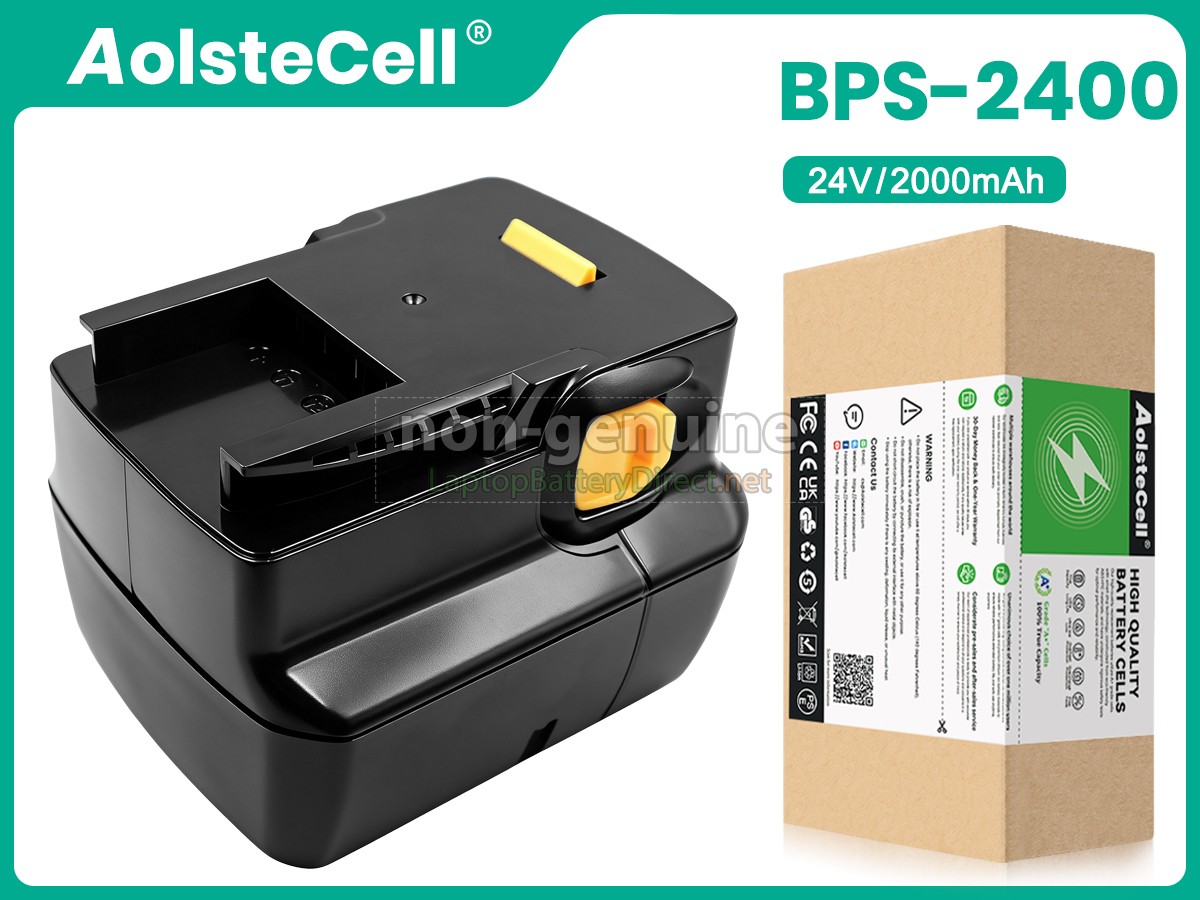 replacement Ryobi 24V BPS-2400 battery