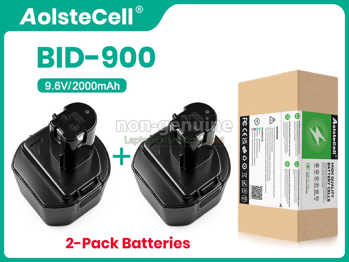 replacement Ryobi 1400669 battery