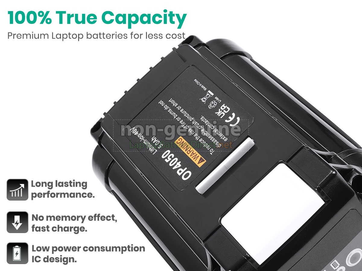replacement Ryobi OP4060 battery