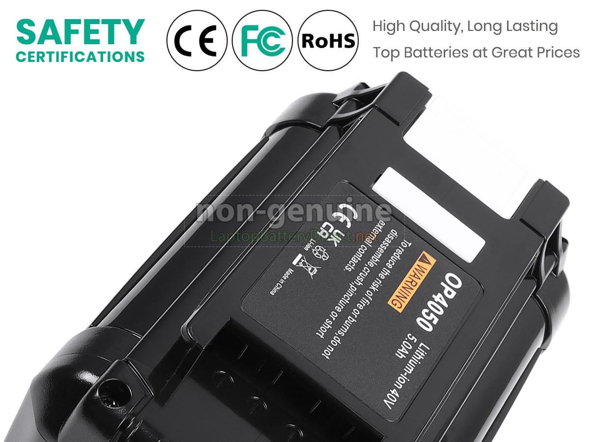replacement Ryobi OP4060 battery
