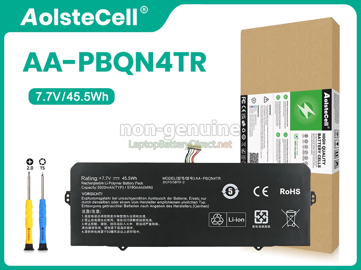 replacement Samsung AA-PBQN4TR battery
