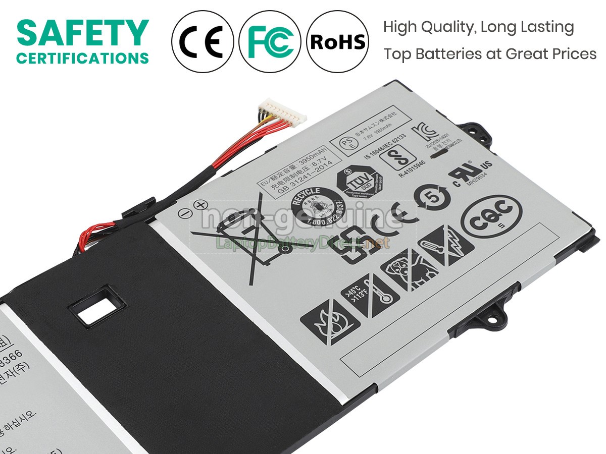 replacement Samsung NP900X3N-K04US battery