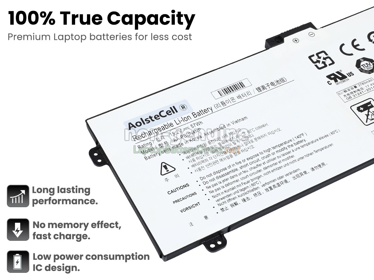 replacement Samsung ATIV Book 9 PRO NP940Z5J battery
