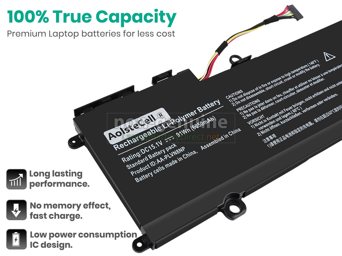 replacement Samsung NP880Z5E-X01 battery