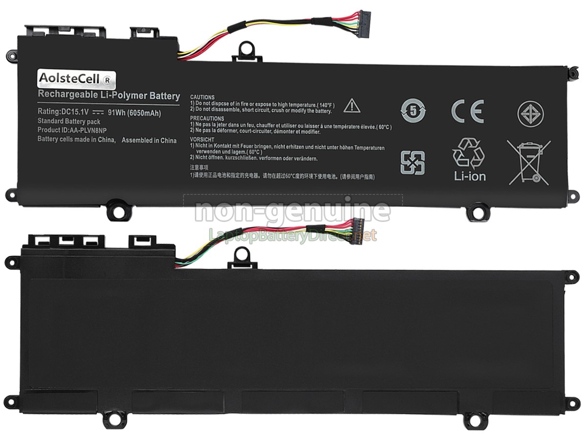 replacement Samsung NP880Z5E-X01 battery