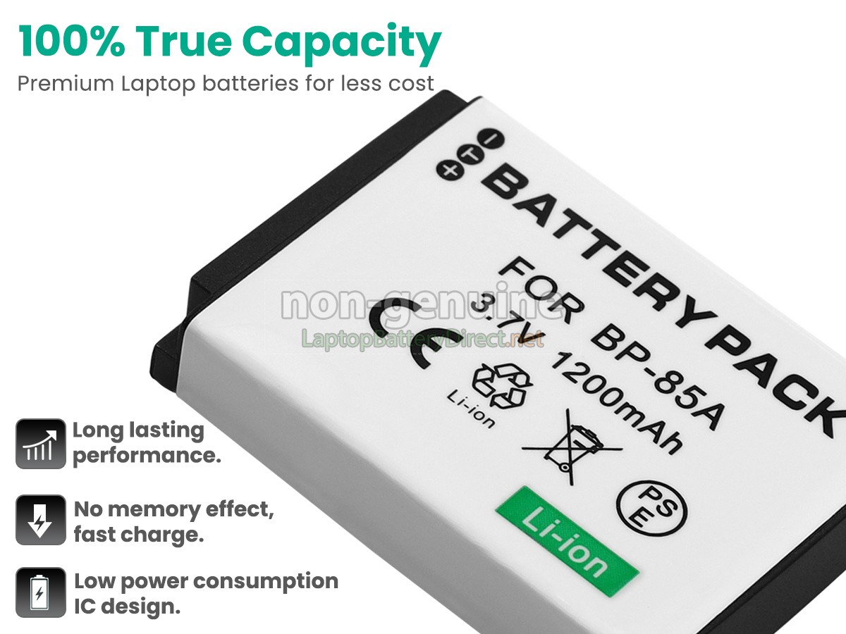 replacement Samsung WB210 battery