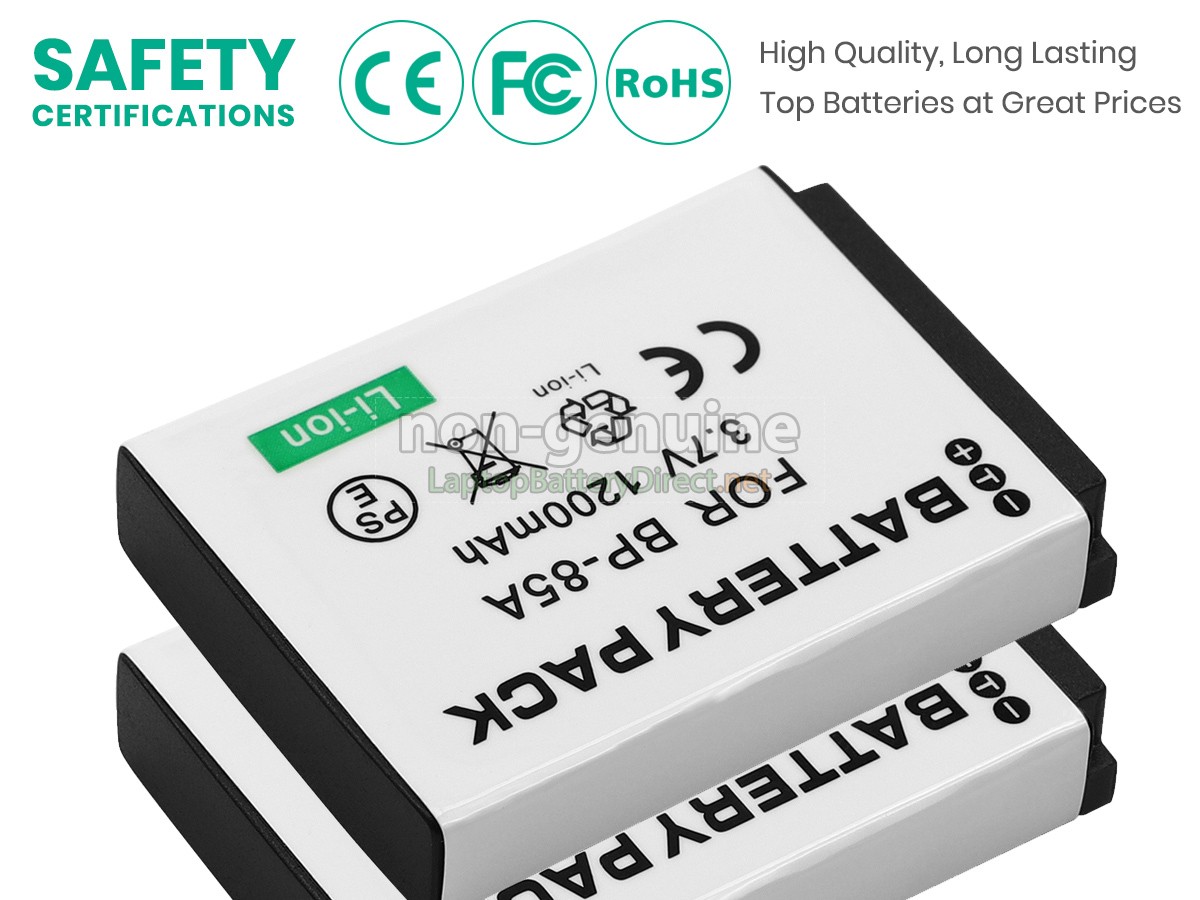 replacement Samsung WB210 battery