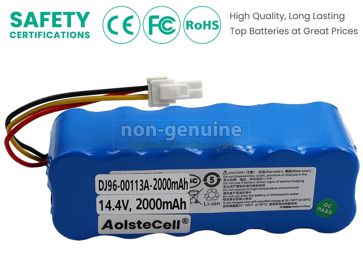 replacement Samsung NAVIBOT SR9630 battery