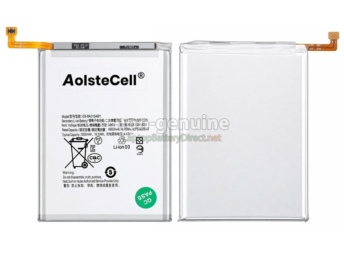 replacement Samsung GALAXY A31 SM-A315G/DS battery