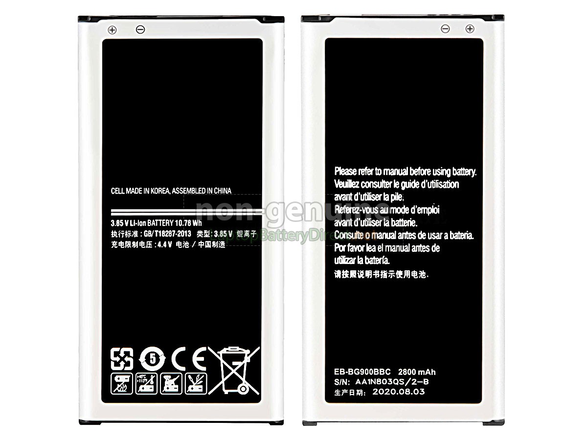 replacement Samsung SM-G900M battery