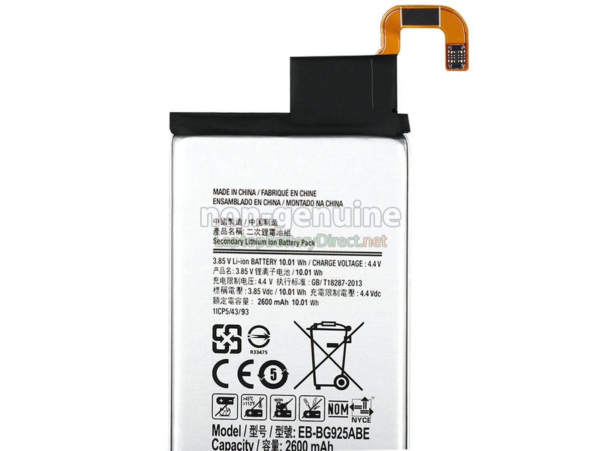 replacement Samsung EB-BG925ABE battery