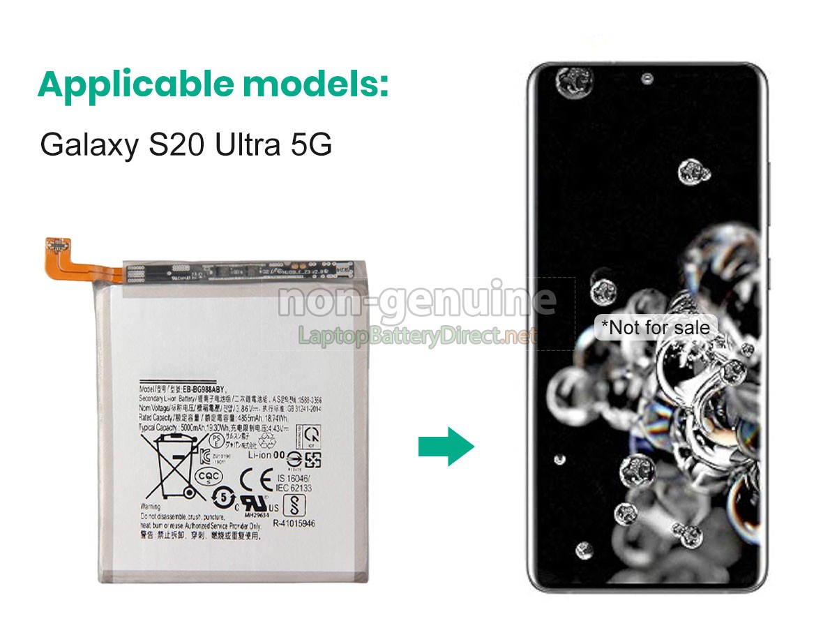 replacement Samsung SM-G988N battery