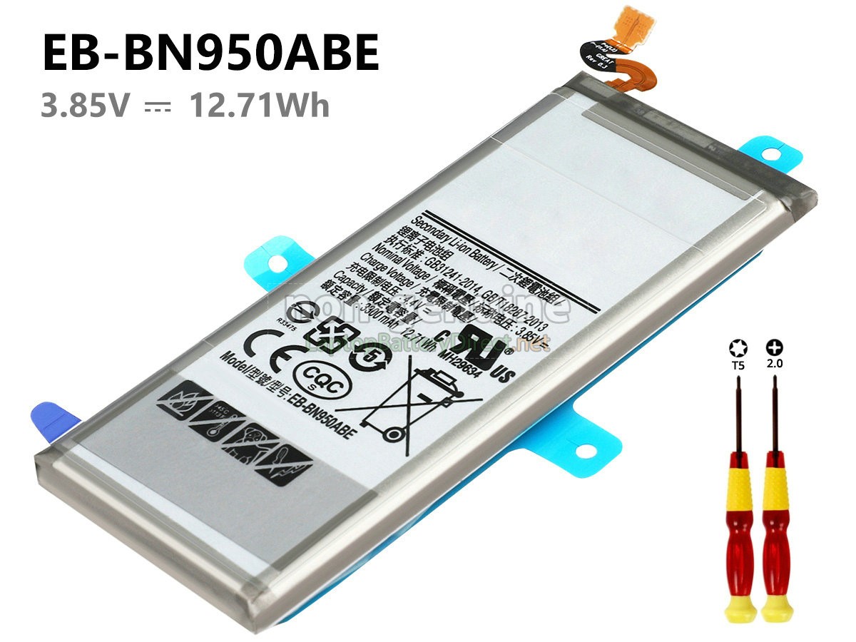 replacement Samsung GALAXY NOTE 8 battery