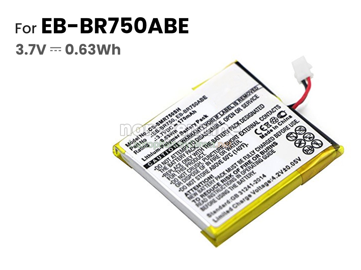 replacement Samsung GALAXY SM-R750 battery