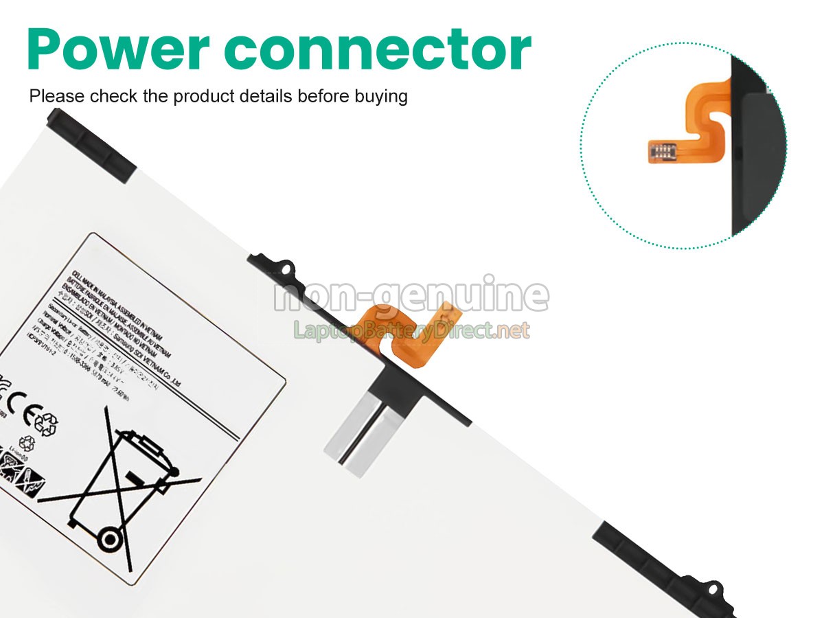 replacement Samsung Galaxy TAB S2 9.7 TD-LTE battery