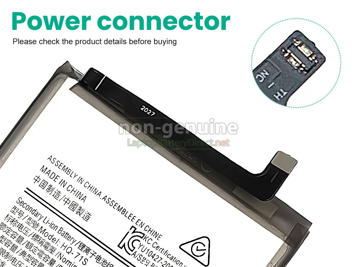 replacement Samsung M11 battery