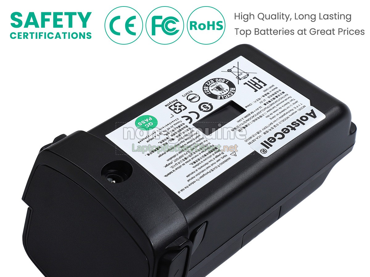 replacement Samsung VCA-SBT80 battery