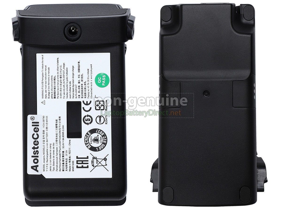 replacement Samsung VCA-SBT80 battery