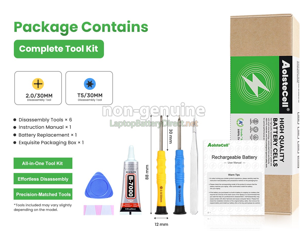 replacement Samsung GALAXY WATCH 7 40MM SM-L300 battery