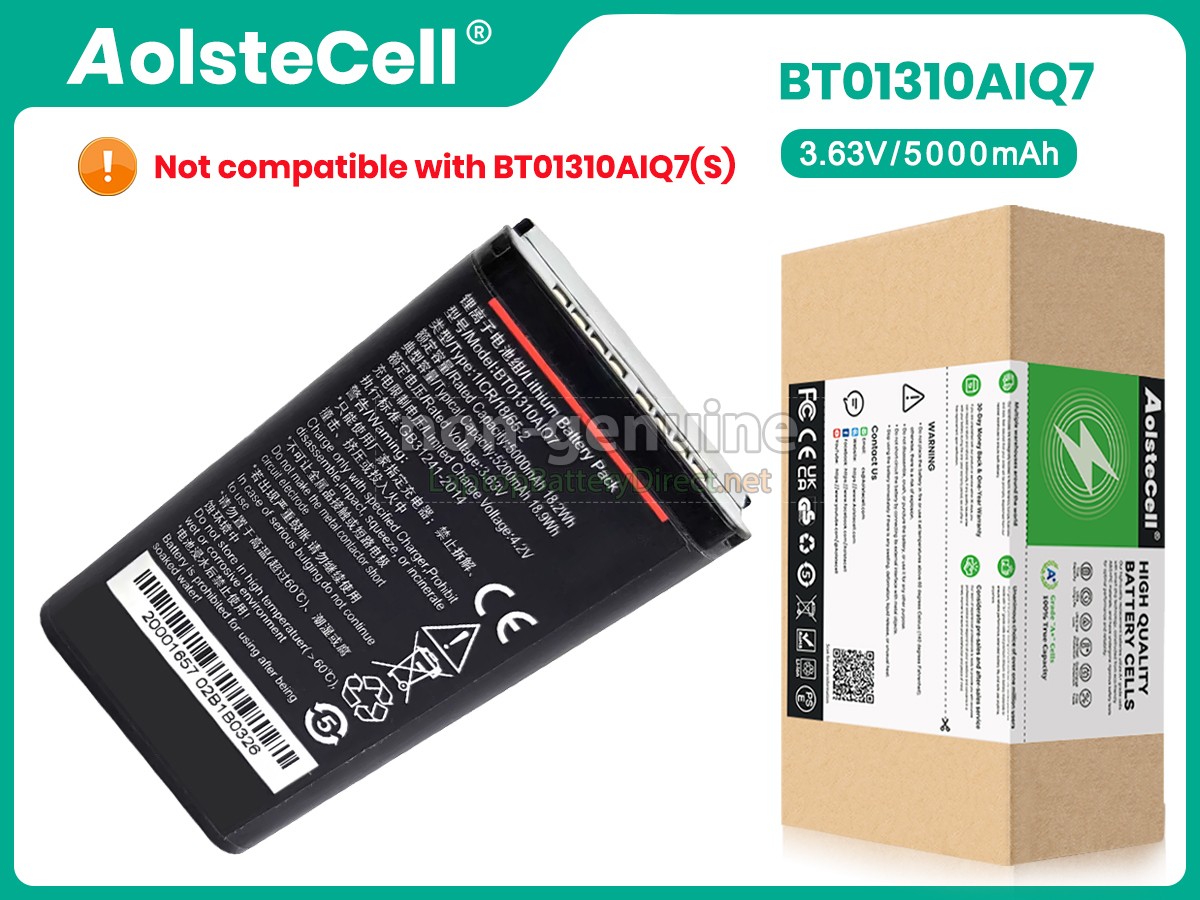 replacement Seuic BT01310AIQ7 battery
