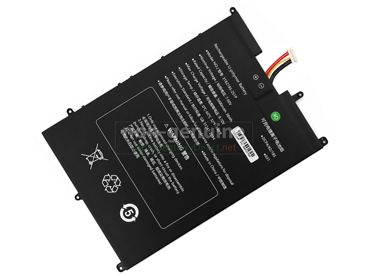 replacement Sgin 3182185-2S1P battery